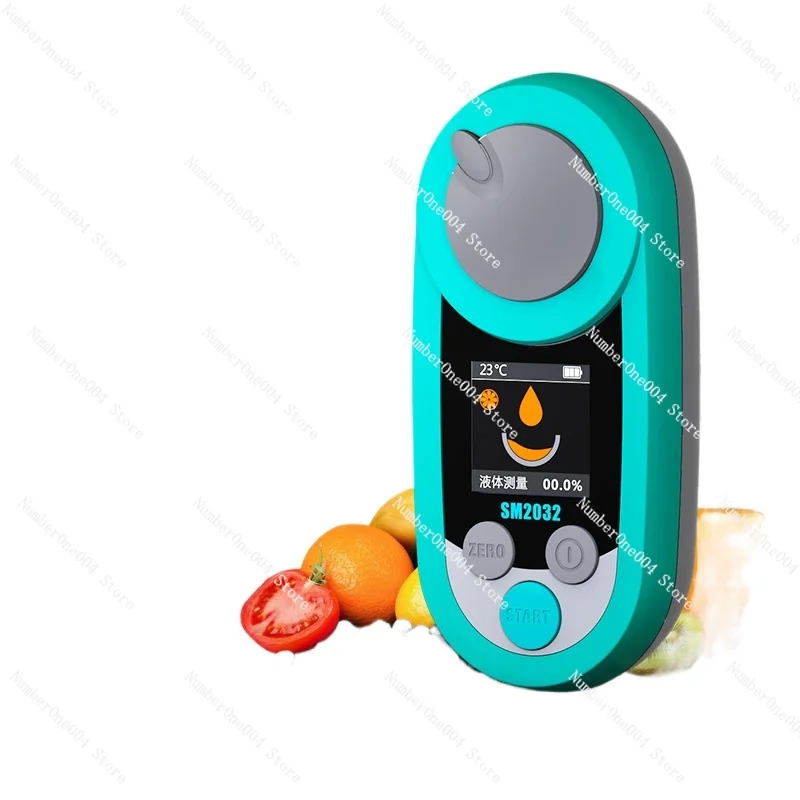 Fruit Drop Degree Measuring Instrument High Precision Sugar Refractometer Digital Display Handheld Household Portable Beer