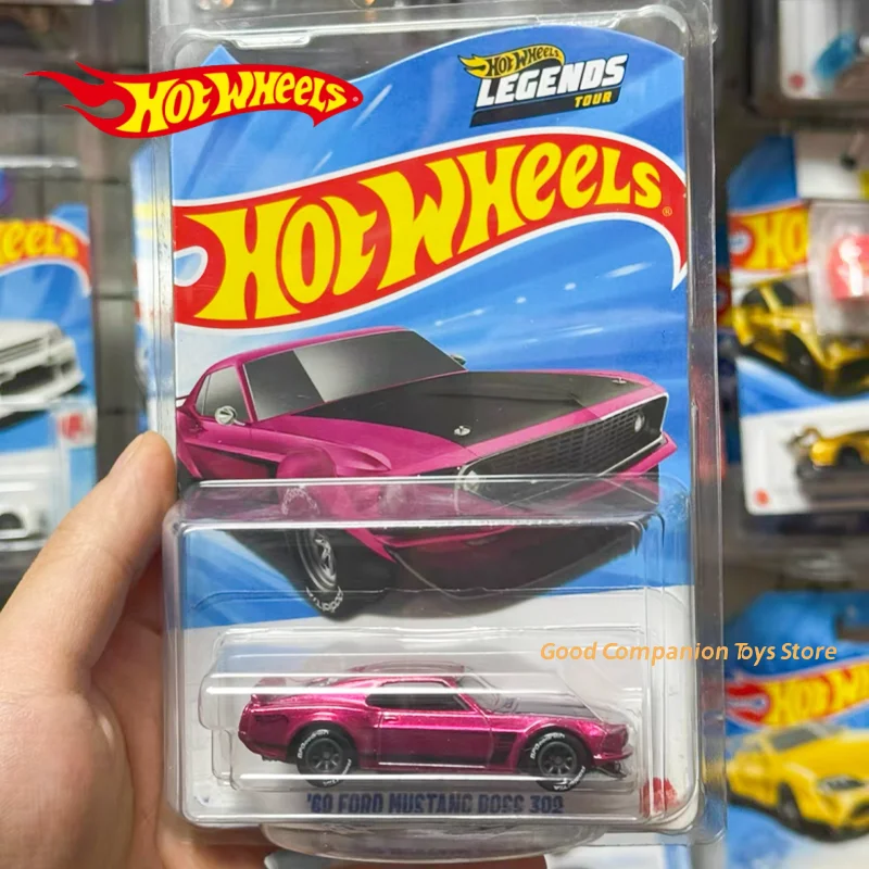 Hot Wheels 2026 69 FORD MUSTANG BOSS 302 Legends Tour Collector Edition 1:64 Scale Collection Diecast Vehicle Model Car Gift