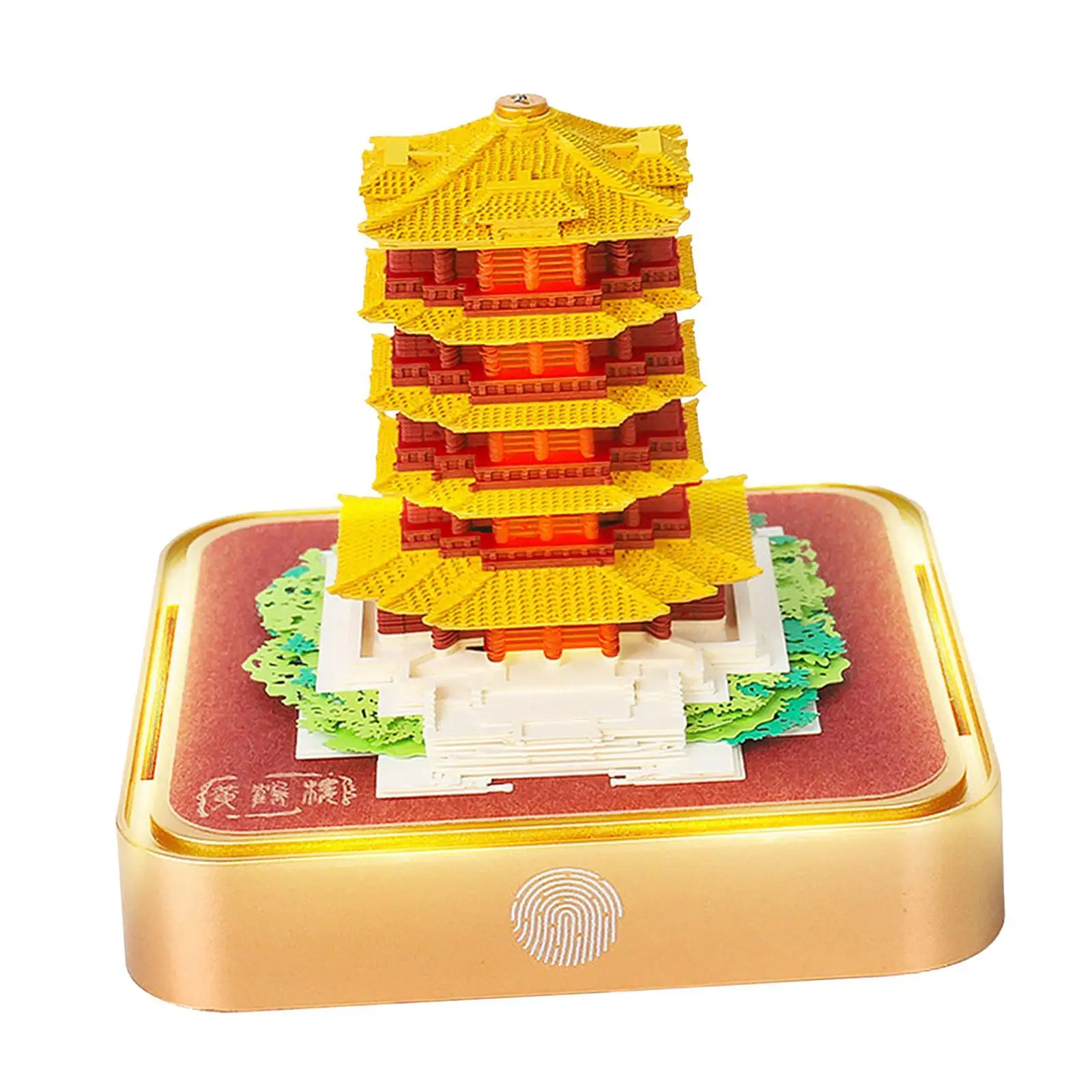 2025 3D Memo Pad Calendar Creative 3D Desk Calendar for Anniversary Birthday