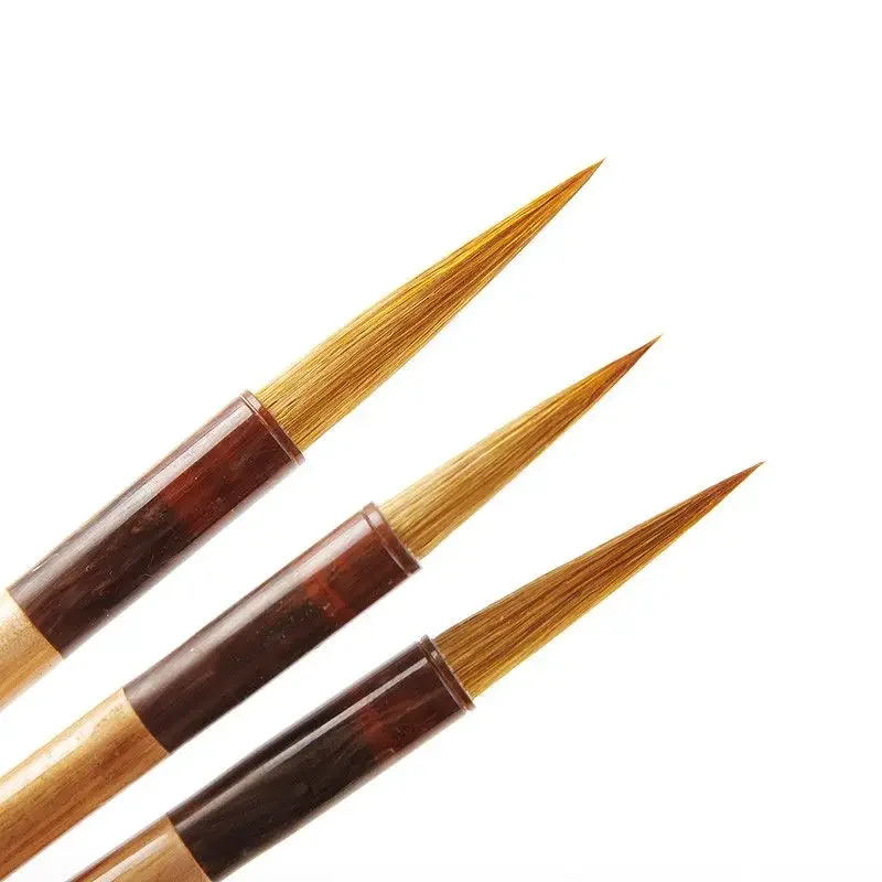 Calligraphy Brush Pen Chinese Chinese Regular Running Script Mixed Hair Writing Brush for Beginner Writing Shou Jin Ti Cursive