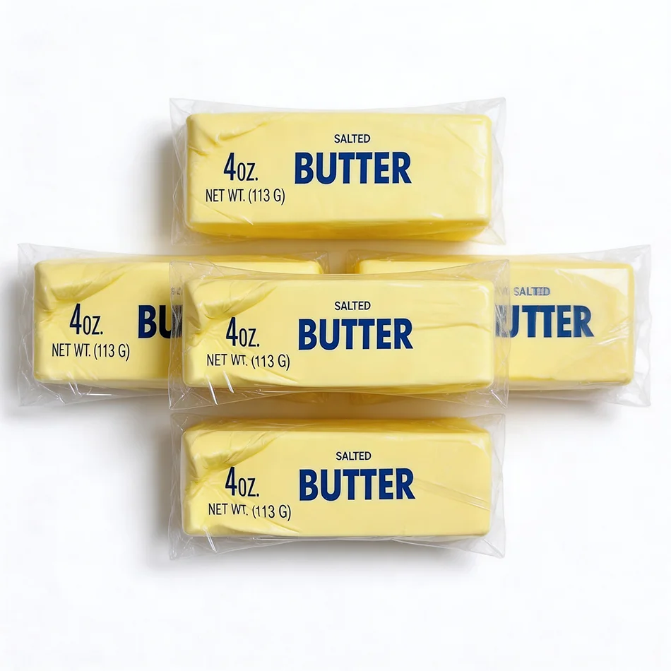 Bâtonnets de beurre doux et jaunes, 4 onces, 1 pièce, modèle aromatisé à la crème pour le jeu et le divertissement sensoriel, modèle parfait