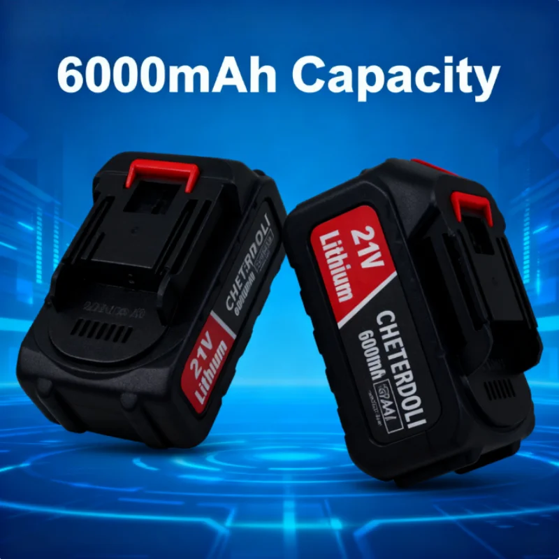 

Quick Charging 21V Lithium Battery for Makita 18V Power Tools, with LED Power Indicator, Replacement Battery for Makita Drill,