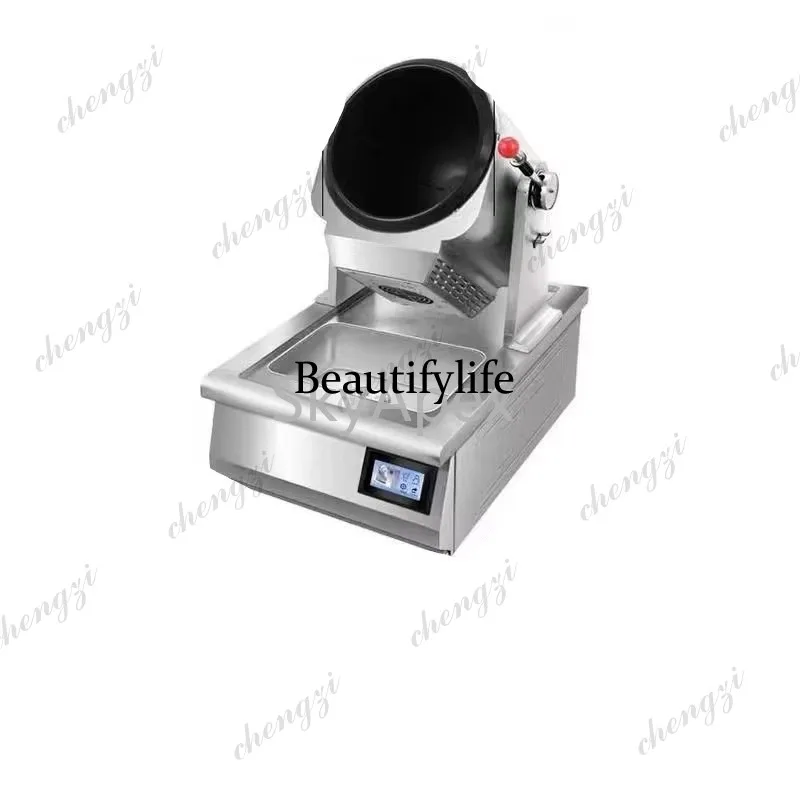 

81 Commercial Automatic Intelligent Food Fried Rice Stir Fry Kitchen Wok Machine Robot Cooker Easy Operation Highpower Energysav