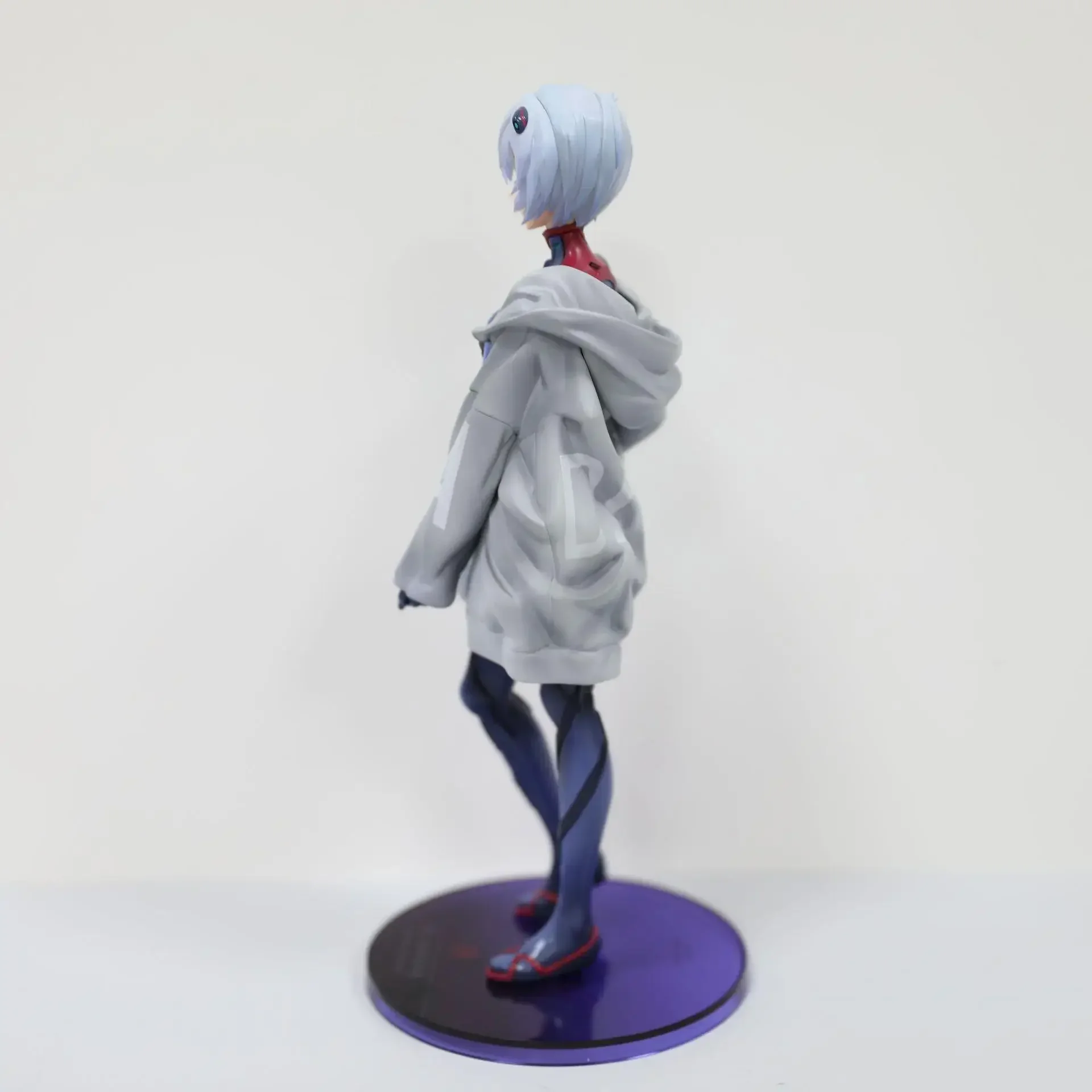 Bandai 22ซม.EvilionสาวอะนิเมะรูปAyanami Rei EVAใหม่รูปแบบAction Figure PVCตุ๊กตาตุ๊กตาแฟนของขวัญของเล่นเด็ก
