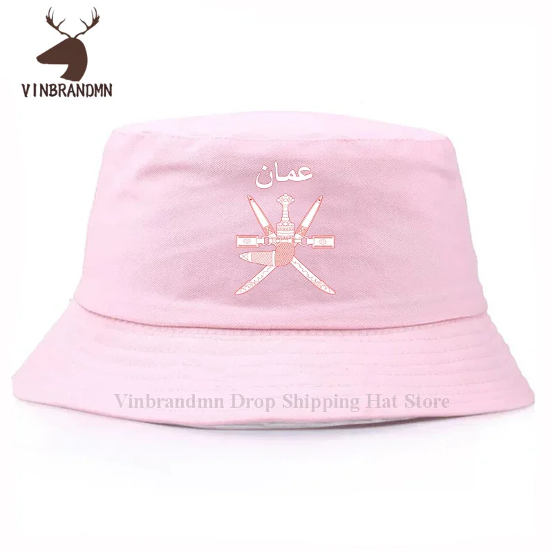 2024 hot sale fashion Oman hip hop baseball caps Omani 100% cotton casual cool fishing hat OMN  outdoor summer visor bucket hats