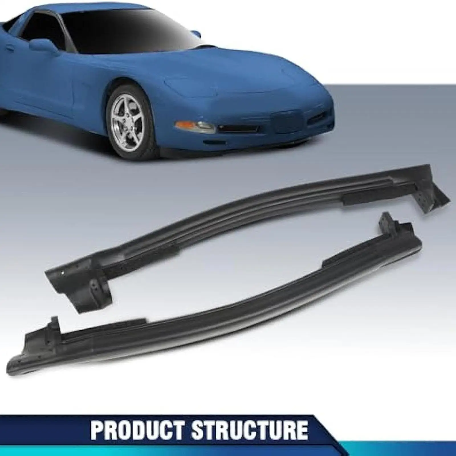 

Прочная резиновая уплотнительная лента для автомобиля, морозостойкая, для Chevrolet Corvette 1997-2004