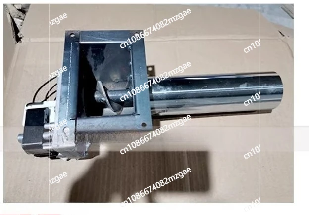 Electric Motor Conveyor for Pellet Furnace, Heavy-Duty Screw Feeder Assembly for Continuous Fuel Supply