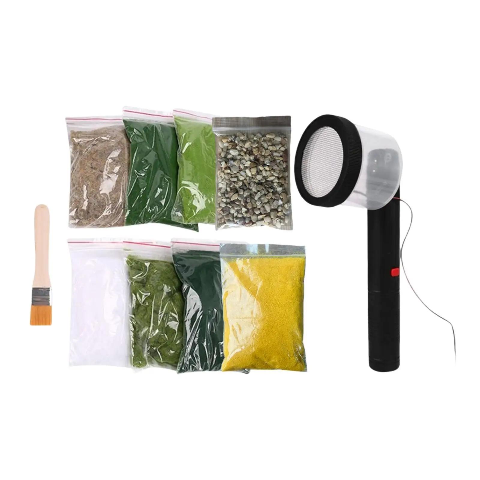 

Статическая флокирующая машина DIY поделки для пейзажа архитектурная модель диорамы