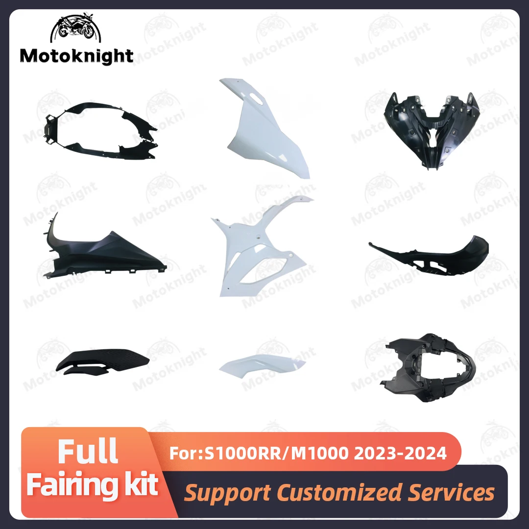 

Fairing Kit Fit For BMW S1000RR M1000 2023 2024 Full Set Motorcycle Fairings Unpainted Bodywork Kits New ABS Plastic