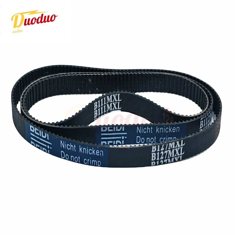 MXL Synchronous Timing Belt Type B40 B42 B43 B47 B49 B50 B52 B54 B55 B56 B57 B58 B59 B60 B61 B62 B63 - B100MXL Belt Width 6/10mm