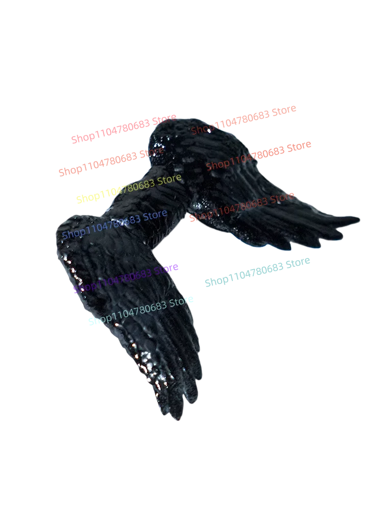 Klocki MOC Kawaii Anielskie Skrzydła Mini Figurka Model do Składania Ozdoba Akcesoria Anime Kreskówka Zabawka Prezent Świąteczny Kolekcjonerski