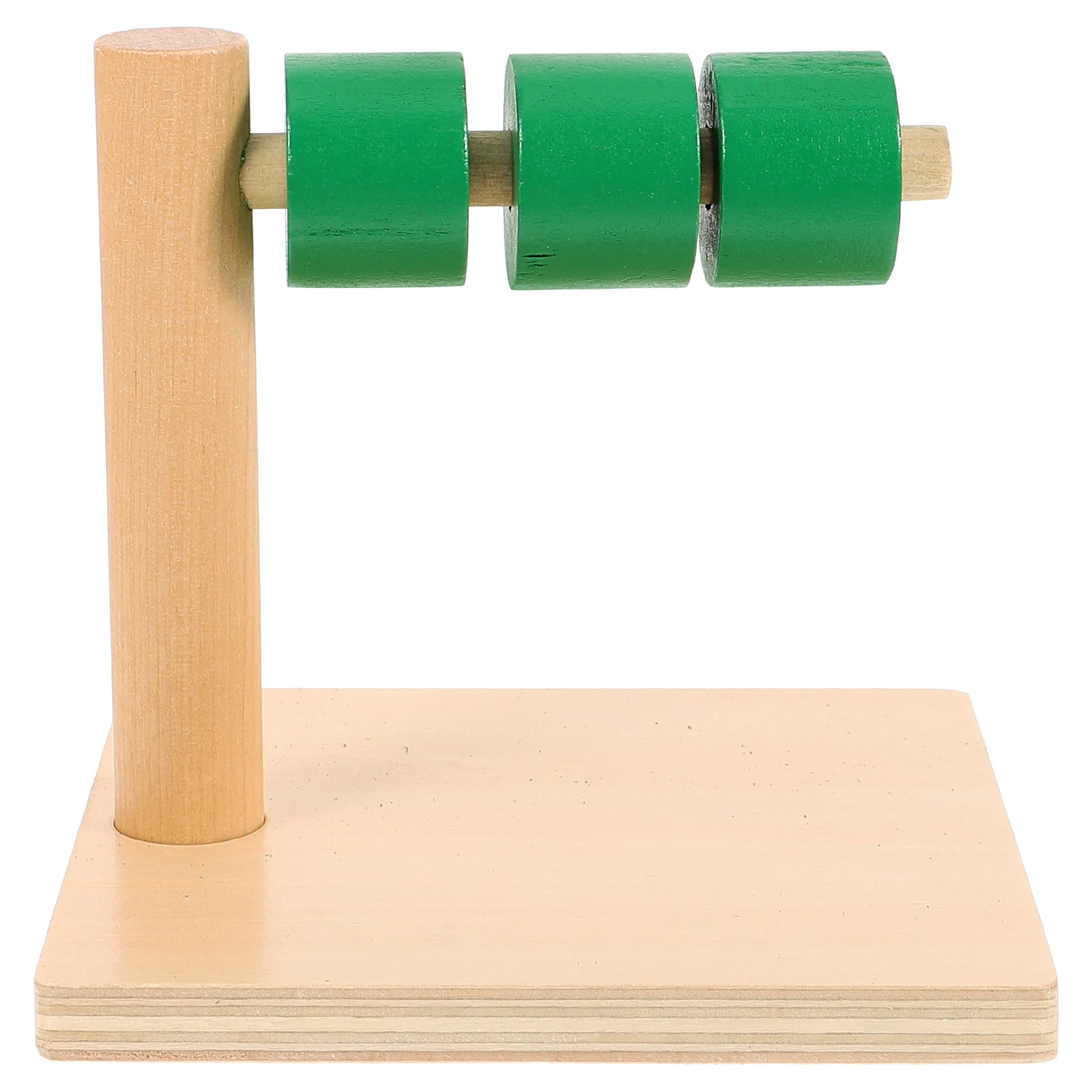 Montessori Lehrmittel Zeichnen Ring Horizontale Dübel Spielzeug Kinder Stapeln Lernen Holz Kleinkind Kind Kleinkind