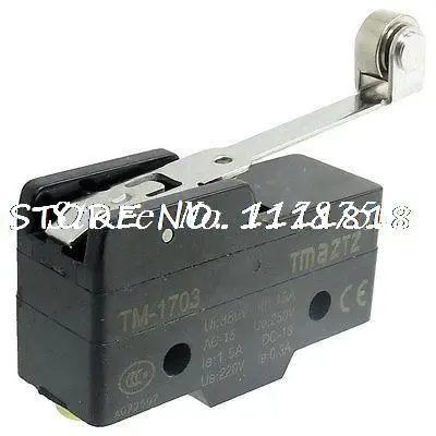 Long Hinge Roller Lever 3 Screw Terminal Momentary Micro Limit Switch