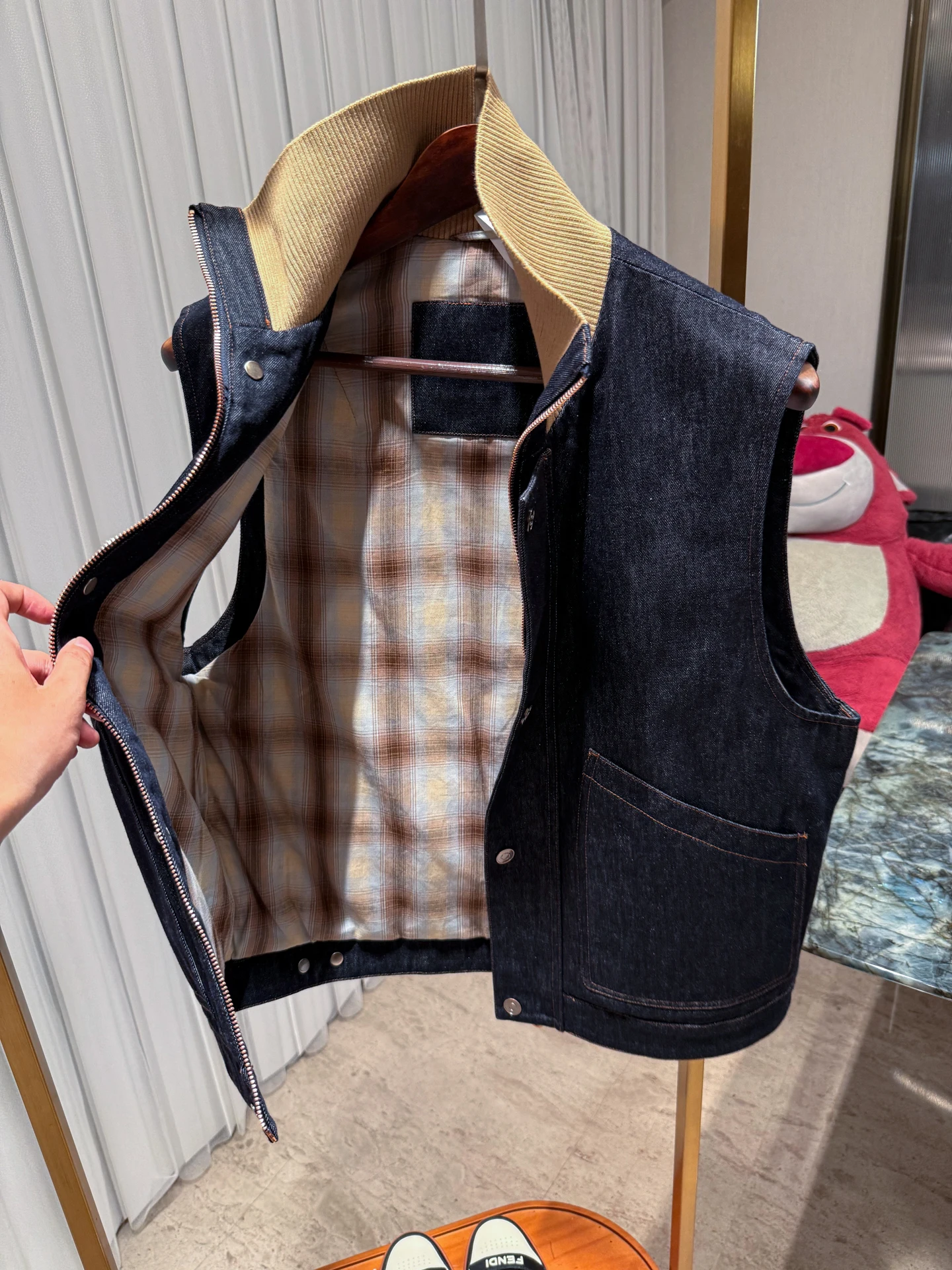 

Мужской джинсовый жилет из 90% белого гусиного пуха, легкий, теплый, роскошный, для осени и зимы