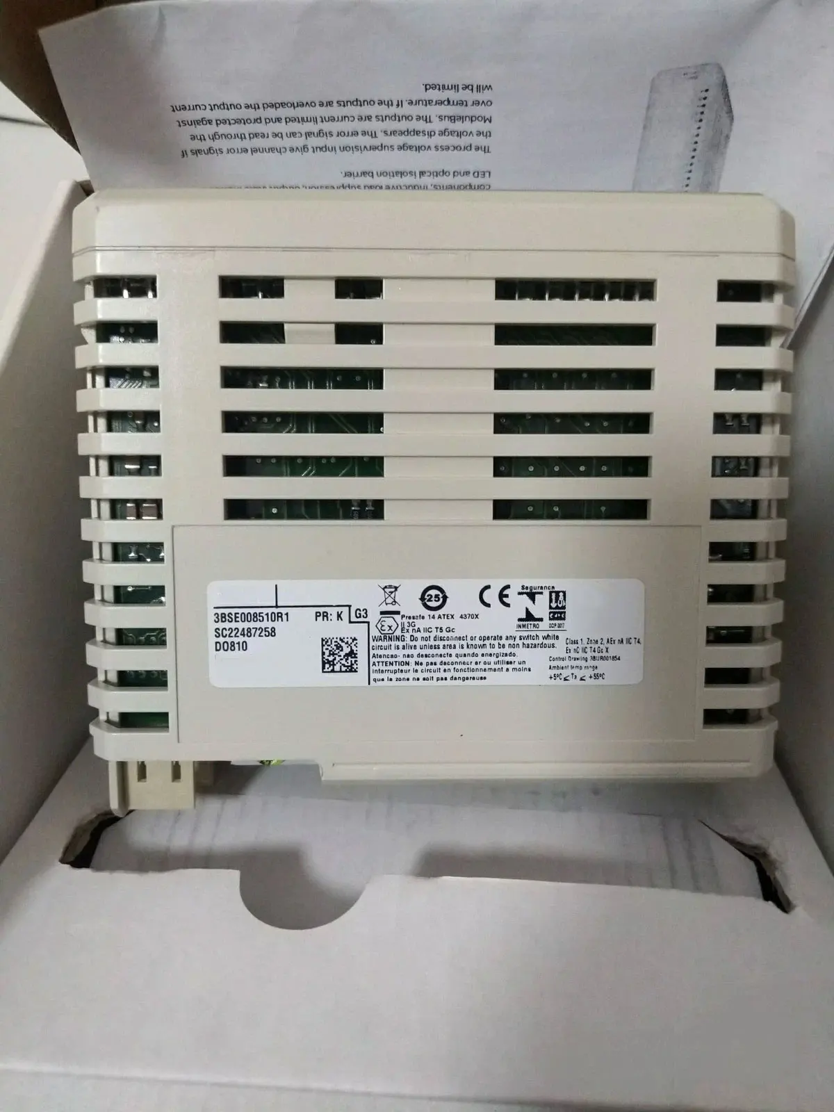 Brand new 3BSE008510R1 DO810 One-year warranty