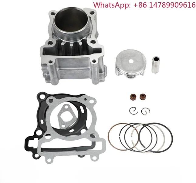 50 51 55 Chain Saw Cylinder Block Liner Piston Aluminum Alloy Cylinder Head