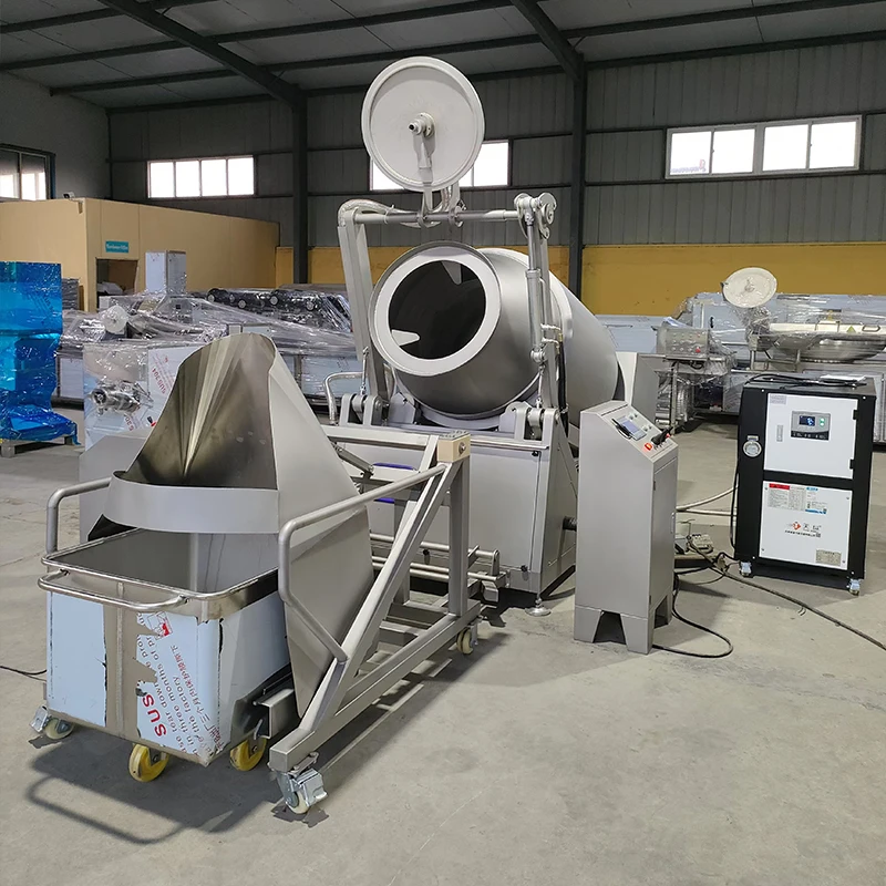 Profesjonalna maszyna do marynowania mięsa/masażer do mięsa o pojemności 1000L, z hydraulicznym podciśnieniem, do produkcji i przetwarzania kurczaka i kiełbas.