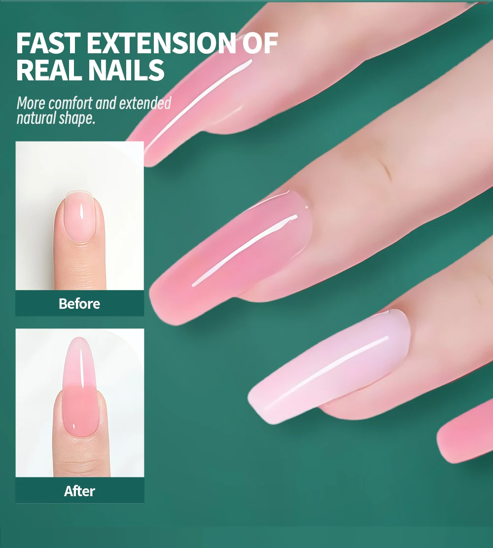 Nailpop Bunte Dual-Form-Nagelformen, 75/288/360 Stück, mehrere Formen für Gelverlängerungen, wiederverwendbar, für den professionellen und privaten Gebrauch – Detail 24