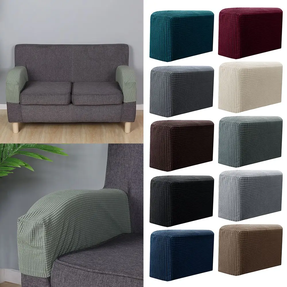 2PCS Removable Armrest Covers Furniture Stretchy Chair Sofa Couch Arm Protector Couch Arm Protector Sofa Cover - zdjęcie 1