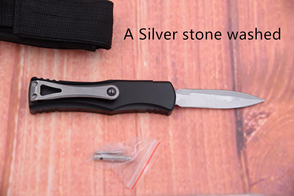 JUFULE 2023 New HR Aluminium Handle Steel Blade Survival EDC Camping Hunt Fruit Multi Kitchenware Kitchen Tool Key Utility Knife