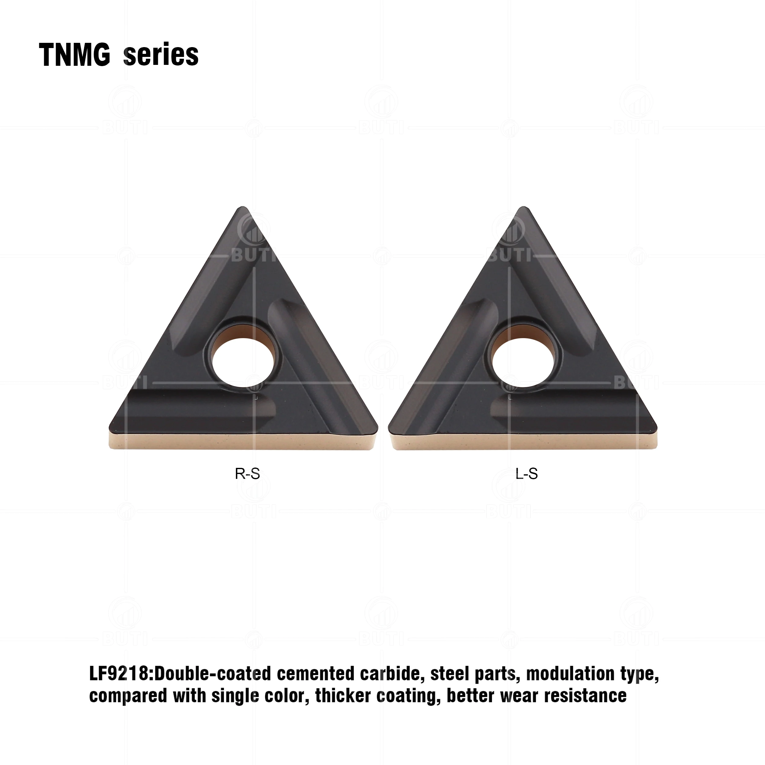 DESKAR 100% Original TNMG160404 TNMG160408 R/L-S LF9218 CNC Lathe Cutter Carbide Cutting Inserts External Turning Tool For Steel