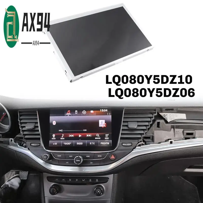 

AX94-8,0-дюймовый автомобильный DVD GPS-навигатор, автоматический ЖК-дисплей LQ080Y5DZ10 LQ080Y5DZ06 для Opel Astra K 2016-2017