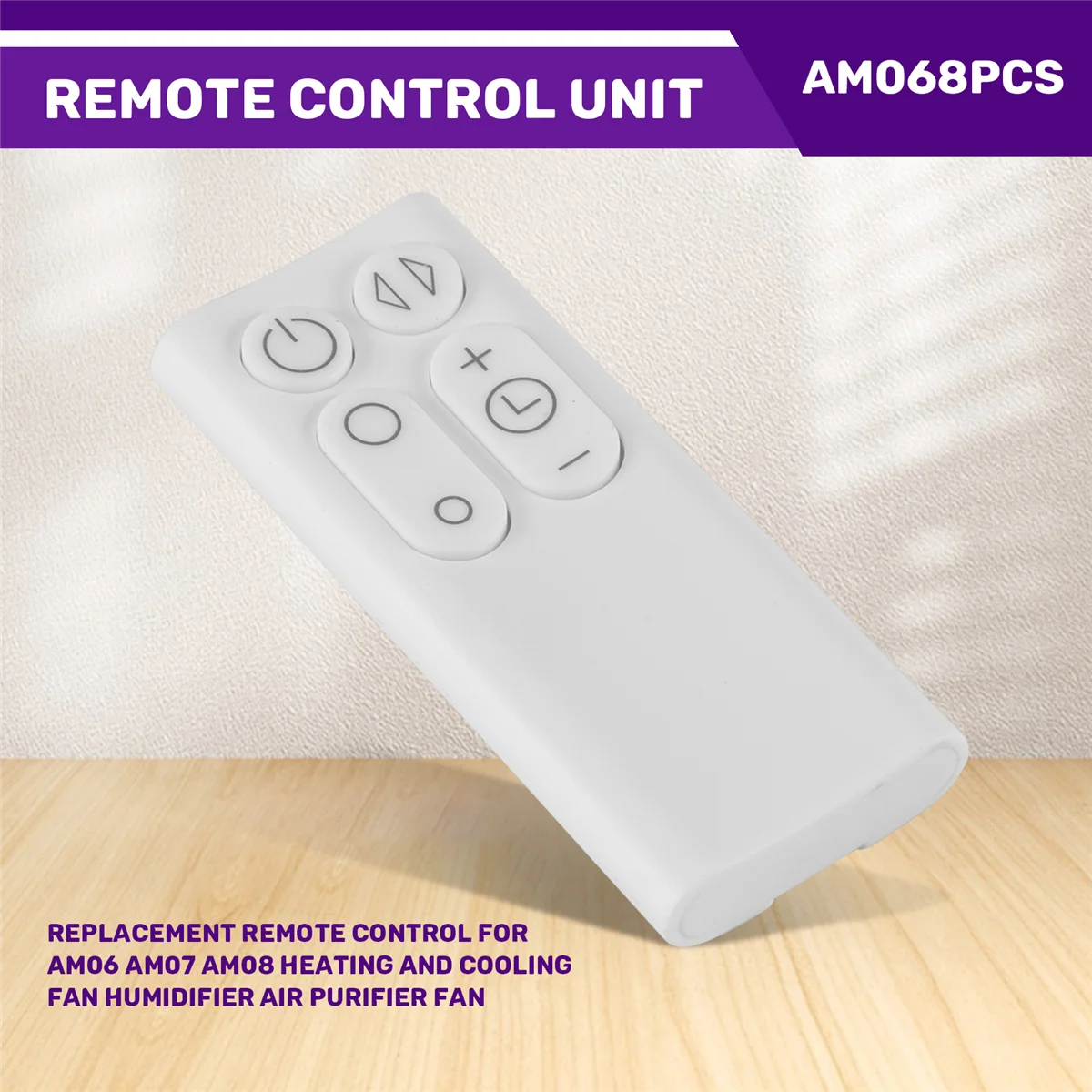 Sales Replacement Remote Control for Dyson AM06 AM07 AM08 Heating and Cooling Fan Humidifier Air Purifier Fan