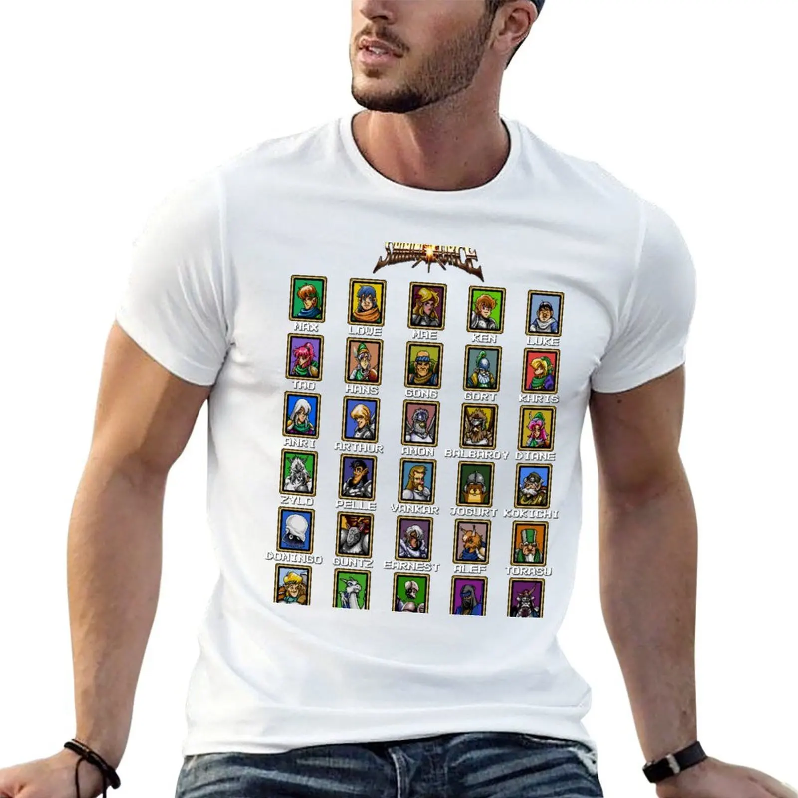 

Shining Force - Portraits T-Shirt g man t shirts for men anime t shirts oversize man t shirts graphic T-shirt