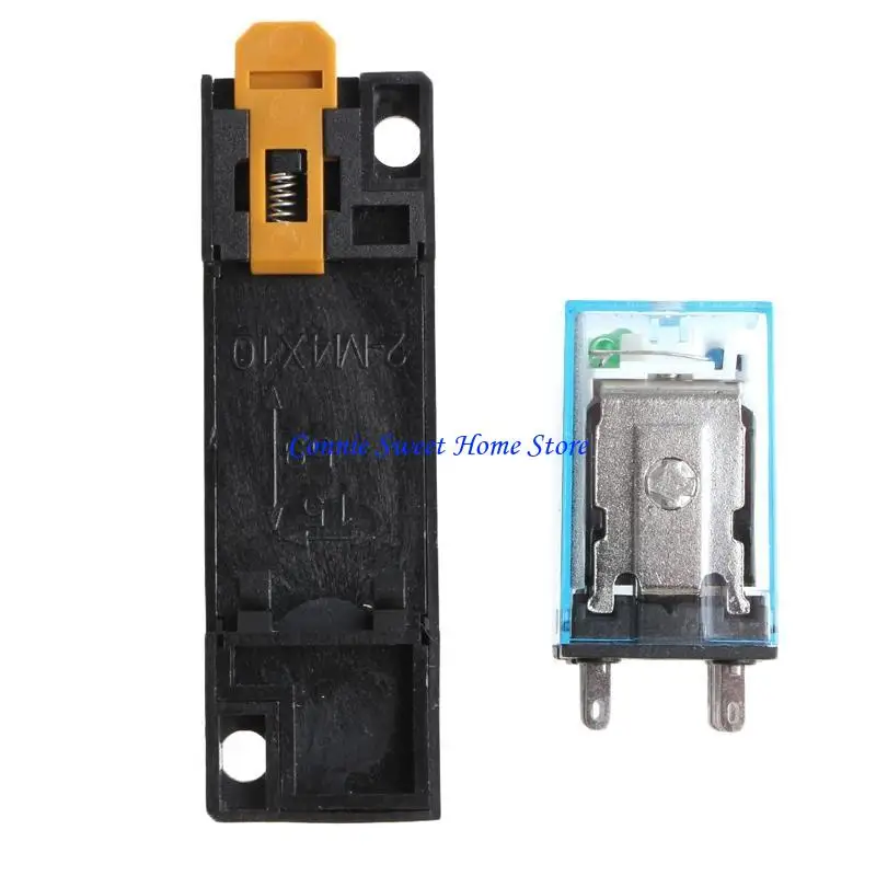 LXAF 8 Pin MY2NJ 24 V for DC Small 5A DPDT Coil With Base Socket