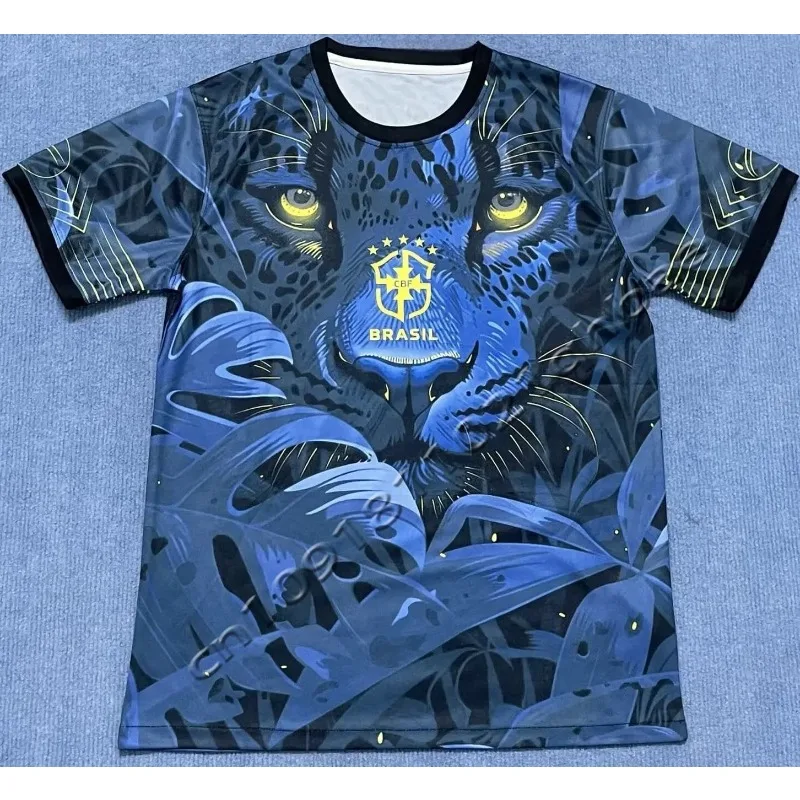 

2025 Summer MOTO New Brazil City Edition Football Jersey Short Sleeve Men's T-shirt Soccer Training Casual Sports Adult Tops