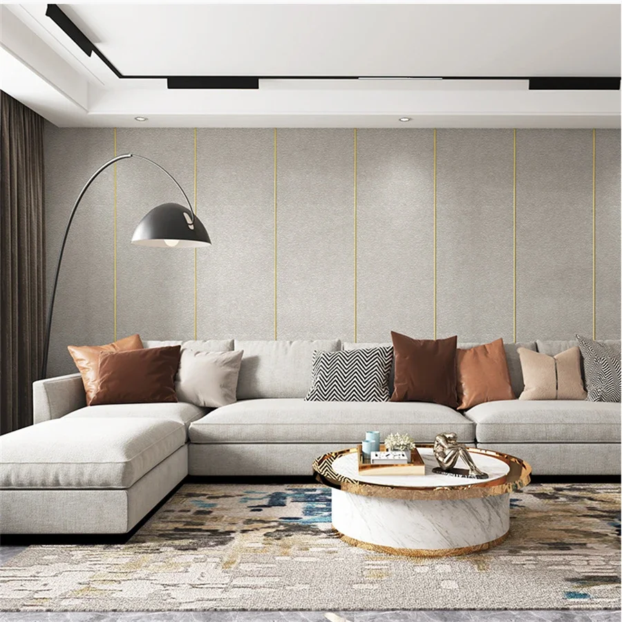 Льняной 3D пенопласт самоклеящиеся ПВХ сплошной цвет утолщенный водостойкий фон обои для ремонта стен наклейки на стену домашний декор