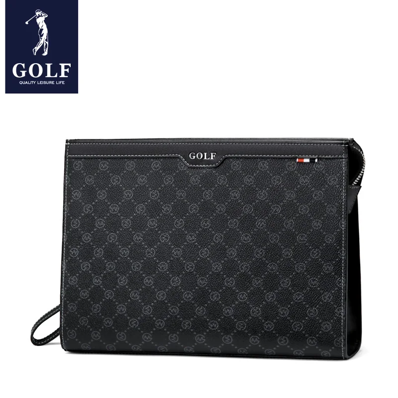 GOLF Men\'s Handbag Handbag Business and Leisure Handbag Versatile Large Capacity Envelope Bag