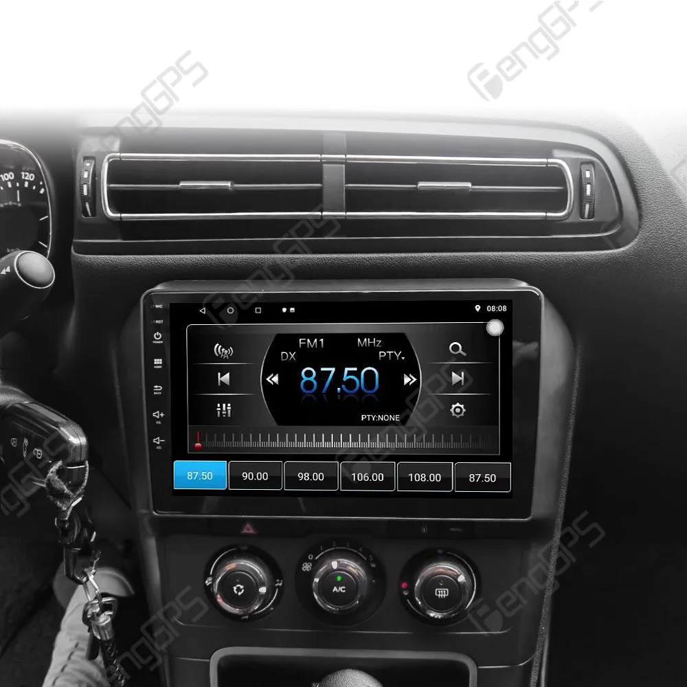 9 بوصة أندرويد 13 راديو السيارة CarPlay لسيتروين C4 شاشة تعمل باللمس مشغل وسائط متعددة لتحديد المواقع والملاحة رئيس وحدة DSP اكسسوارات السيارات