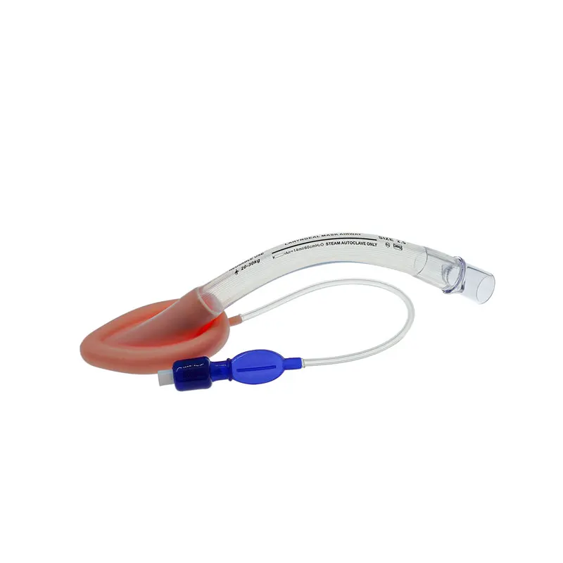 BamuCare 1PC Reusable Silicone Laryngeal Mask Sterile Medical Laryngeal Mask LMA Anesthesia Breathing Intubating Complete Models