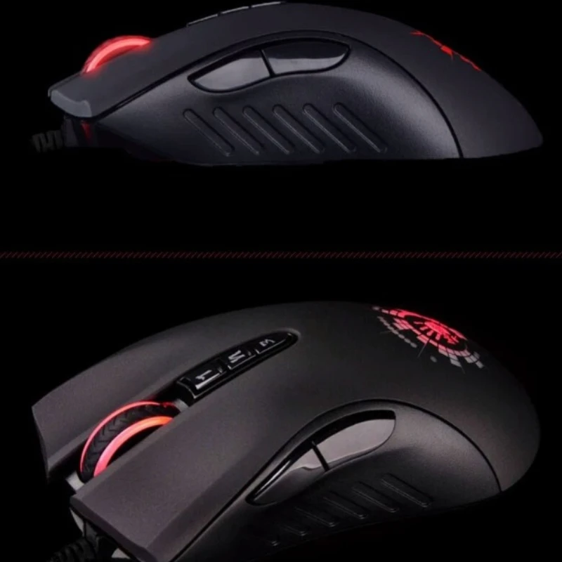 A4Tech Bloody A91 ماوس سلكي بنقرة واحدة ماكرو Io1 ماكرو محرك بصري 8 برمجة ماكرو Gamingaccessories ماوس