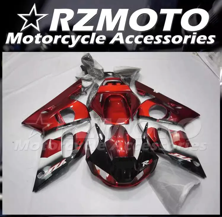 4Gifts New ABS Motorcycle Fairings Kit Fit For YAMAHA R6 1998 1999 2000 2001 2002 98 99 00 01 02 Bodywork Set Red