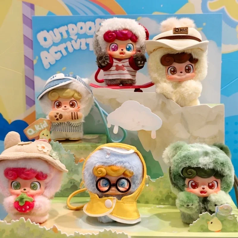ตุ๊กตา Jotoys Q.Kid Trend แบบกล่องสุ่ม ซีรีส์กิจกรรมกลางแจ้ง น่ารัก ของสะสม ตกแต่งโต๊ะทำงาน สำหรับเด็กผู้หญิง ของขวัญสำหรับเด็ก