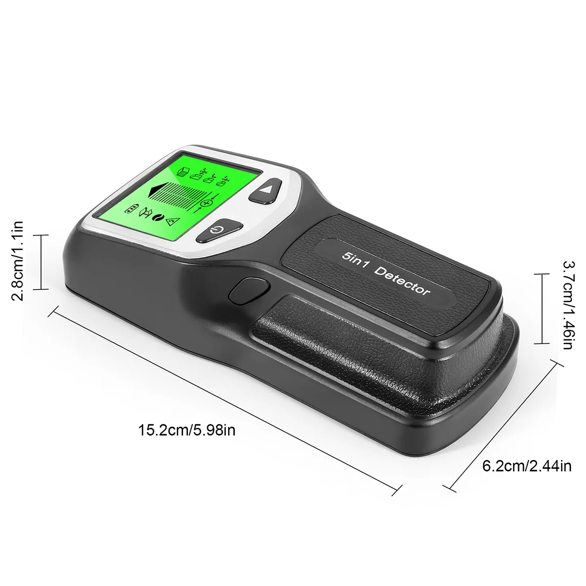 Stud Finder Sensor 5 in 1 Wall Scanner Locator Electronic Wall Detector with LCD Display for Wood AC Wire Metal Studs Detection