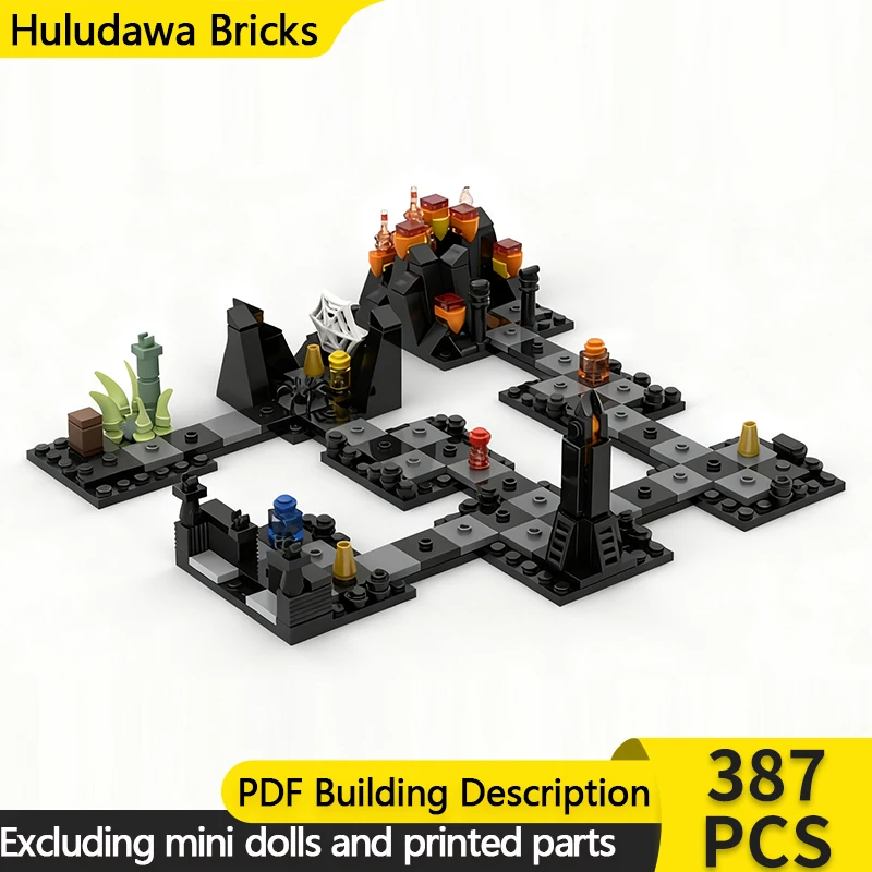 

Кольцо-модель фильма MOC, строительные кирпичи, Doomsday, вулкан, обычная область, модульная технология, детские праздничные подарки, сборные игрушки, костюм