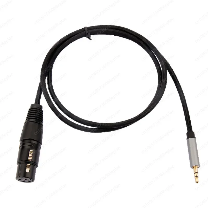 

Amazing Canon cable to 3.5mm audio cable, mobile phone, computer live recording sound card condenser microphone Canon cable