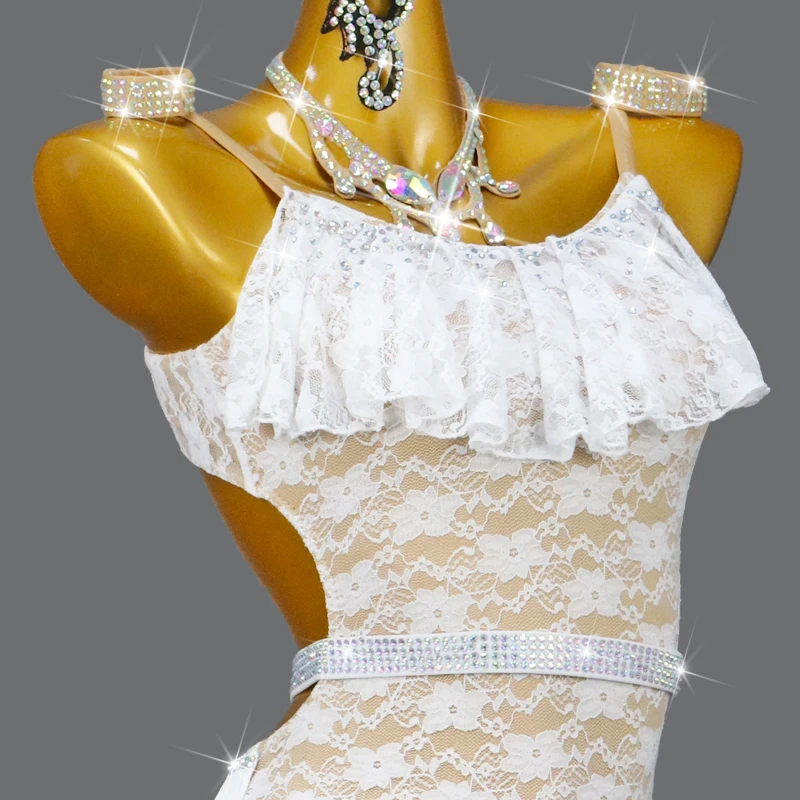 2025 فساتين الرقص اللاتينية امرأة حفلة موسيقية الملابس أداء المرحلة زي ممارسة البدلة حفلة الزي مثير مساء قاعة الرقص