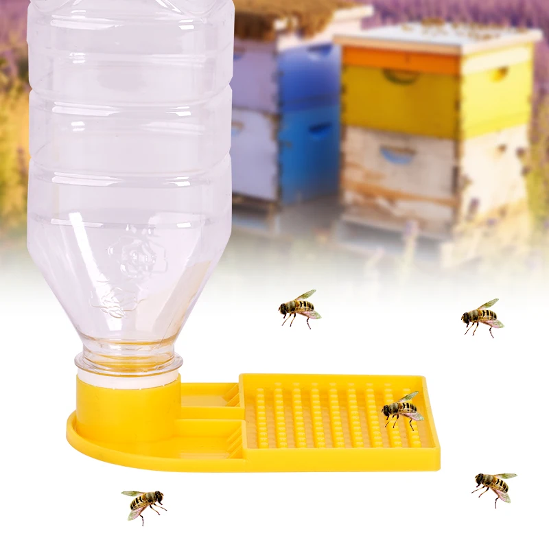 4/6PCS New Design Honey Suger Feeder Adaptor Hive Entrance In Winter Feeding Inside Keep Robbing Anti Drowning Beekeeping Tools