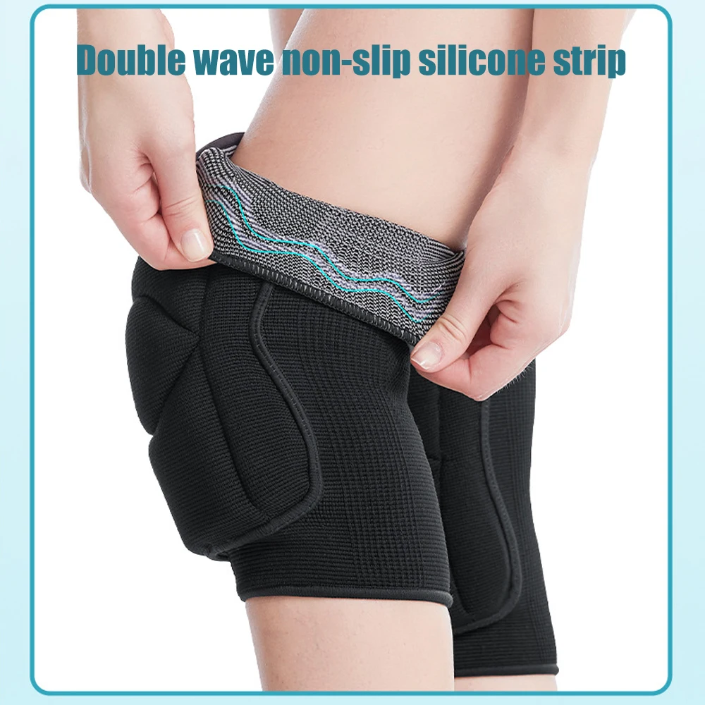 TopRunn 2 Pieces Sports Kneepad Dancing Knee Protector Volleyball Yoga Knee Brace Support Winter Leg Warmers Workout Training