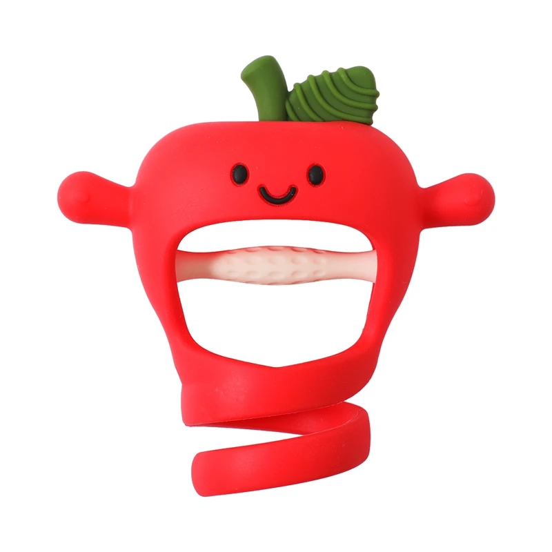 Baby Teether Glove Teether Silicone Anti-eating Hand Teether Ring Toys for Toddler BPA Free Baby Toys Gift Baby Accessorie