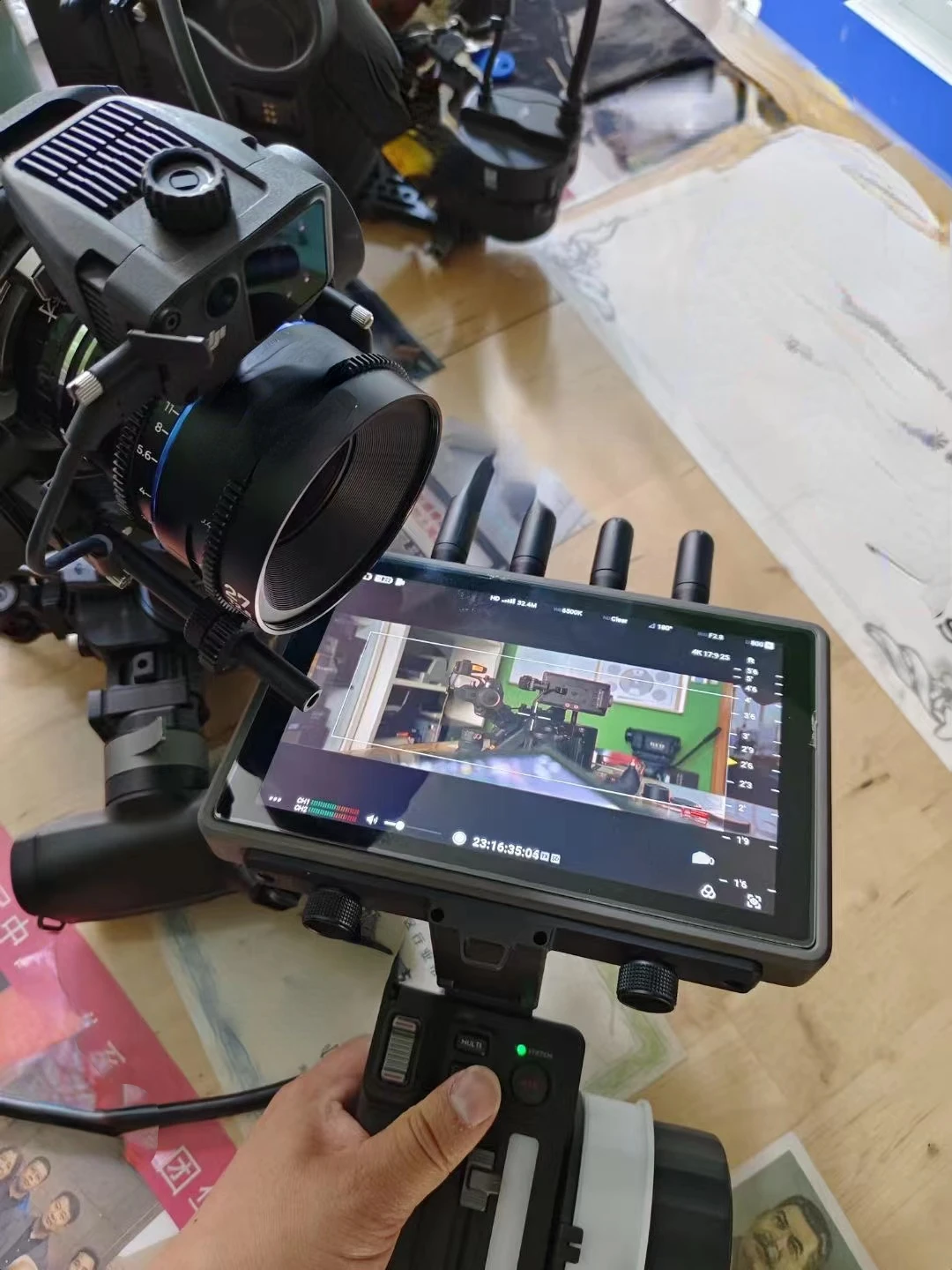 For Three-Channel Focus Follower DJI Ronin 4D Focus Follower