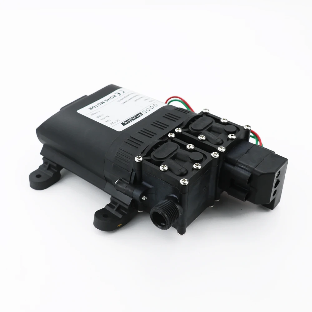 12V DC Automatic Water Pump High Pressure Diaphragm Water Pump 120W 8L/Min Electric Multifunctional Self-priming Pump