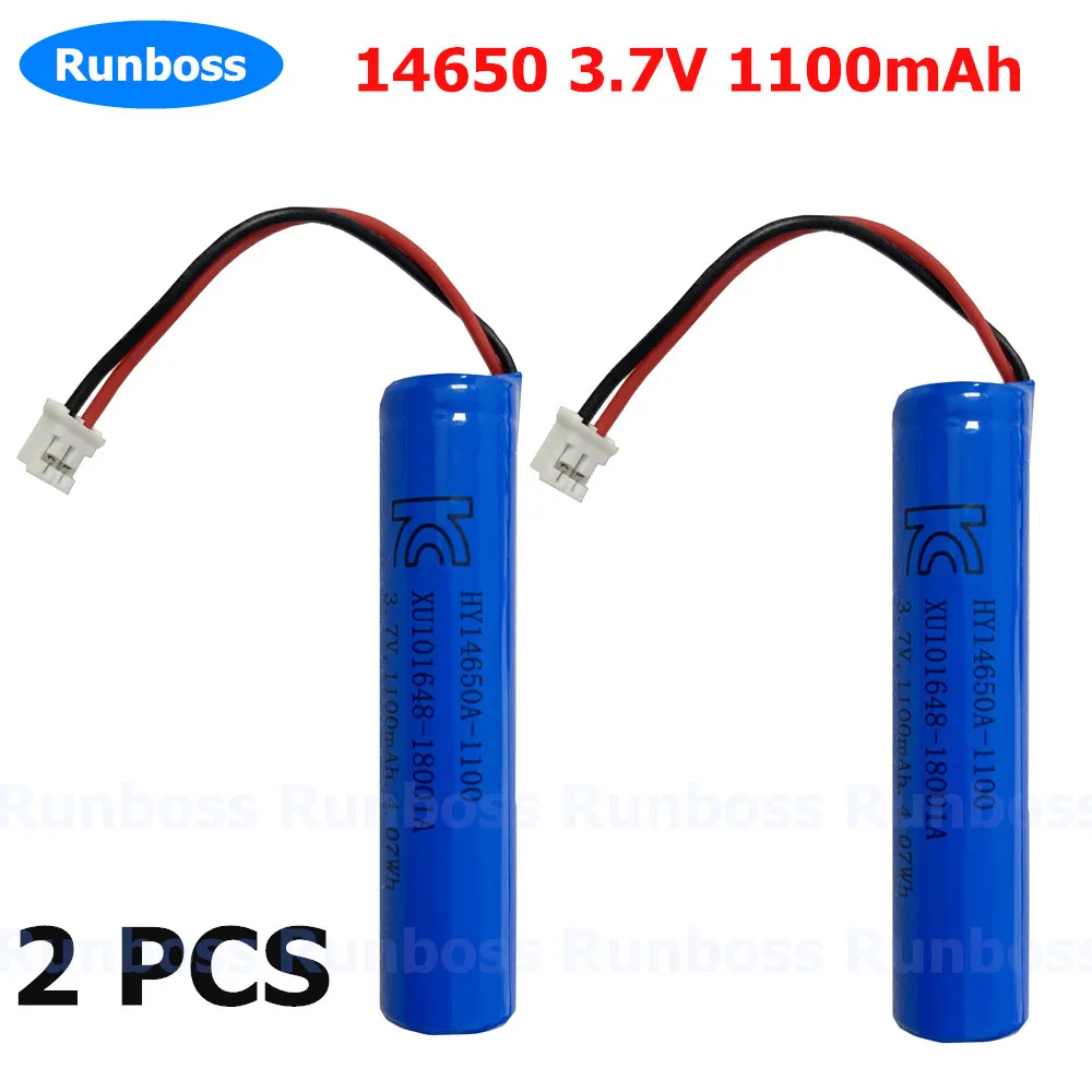 2Pcs/Lot 14650 3.7V…