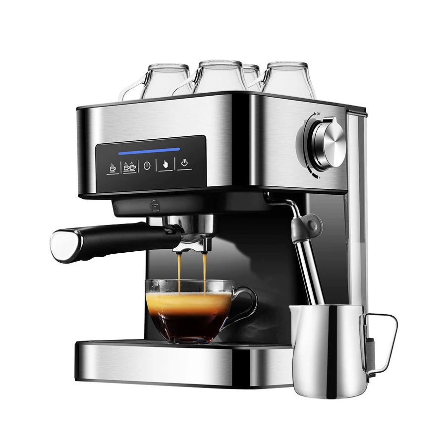 Commercial Espresso Fully Automatic Ttalian Coffee Machine Industrial Gemilai 2 In 1 Cafetera Espresso Coffee Machine