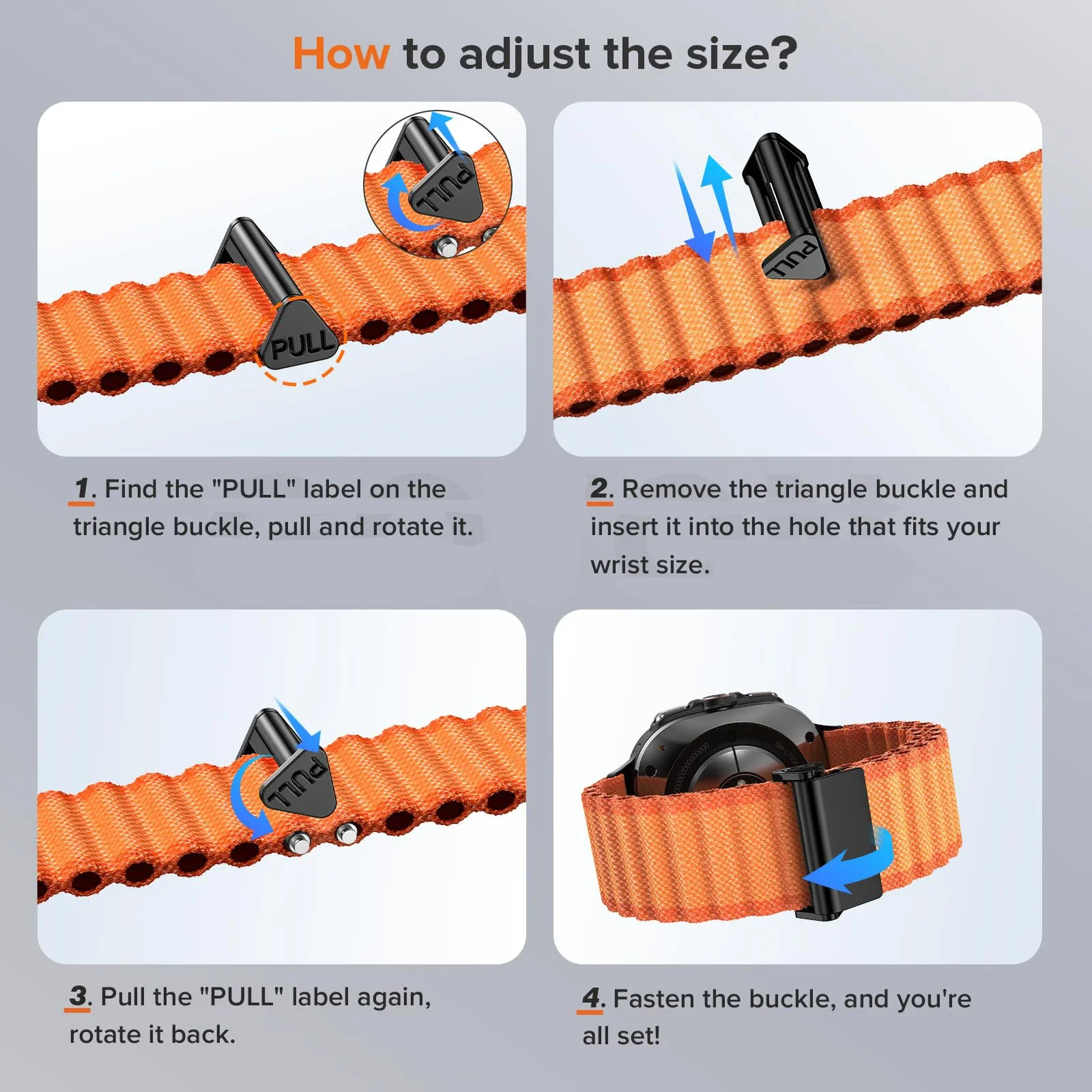 สายรัดไนลอนระบายอากาศแบบสปอร์ตสําหรับนาฬิกา Samsung Galaxy Ultra 47 มม. สายรัดข้อมือแบบปรับได้ใหม่สําหรับอุปกรณ์เสริมนาฬิกา Galaxy Watch Ultra