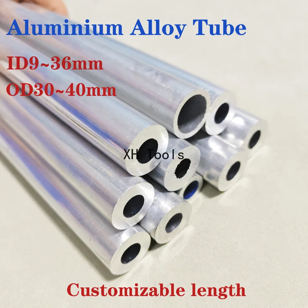 

Алюминиевая трубка 6063, ID9 ~ 36 мм, наружный диаметр 32-40 мм, круглая труба из алюминиевого сплава, прямые полые алюминиевые трубы, металлическая сантехника